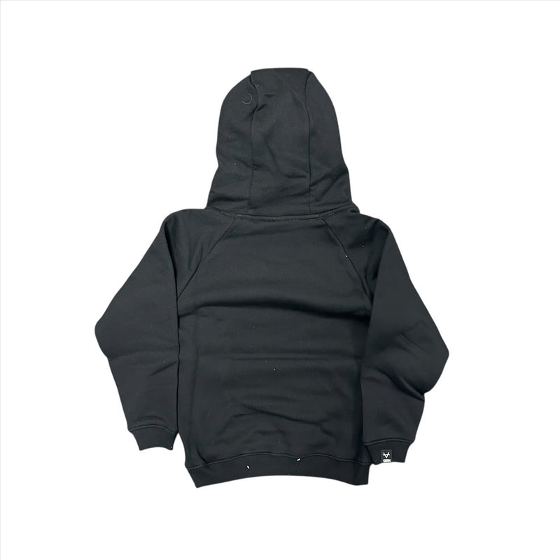 Gloucester Rugby Kid's Hoodies Oxen Black Red Stacker Top