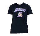Men's Los Angeles Lakers T-Shirt New Era NBA Black Regular Tee - New