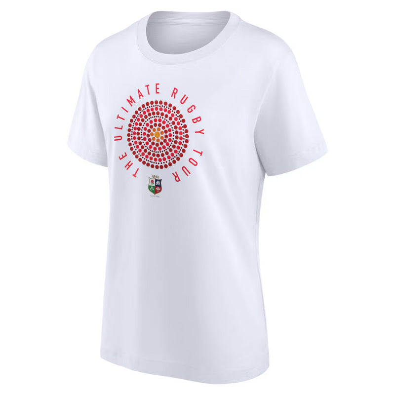 British & Irish Lions T-Shirt Women's Rugby Outback Graphic Top