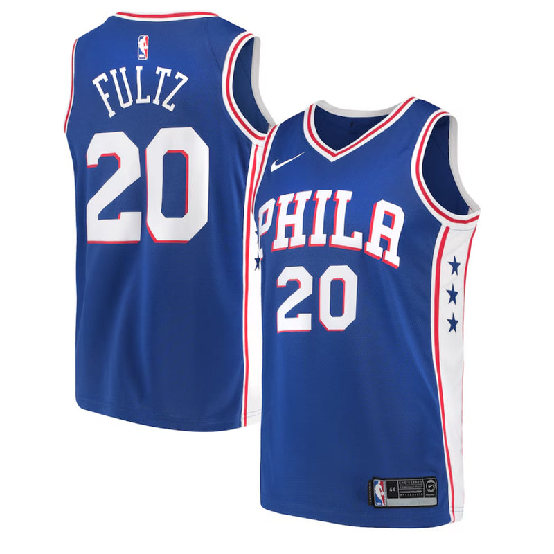 Philadelphia 76ers Men's Jersey NBA Nike Icon Jersey - Fultz 20