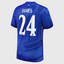 Chelsea Men's Football Shirt Nike Home CWC Sleeve Patch Top - James