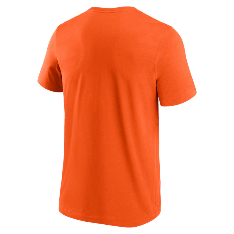 Formula 1 Men's T-Shirt F1 Champion Flag Graphic Orange Top