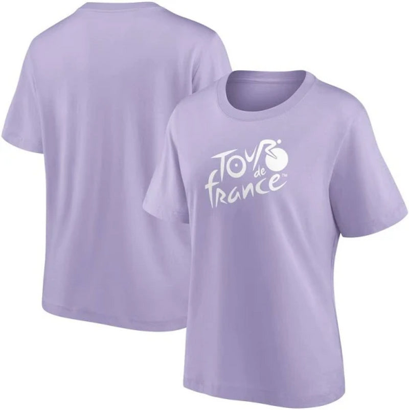 Tour De France T-Shirt Women's Cycling Mono Logo Top