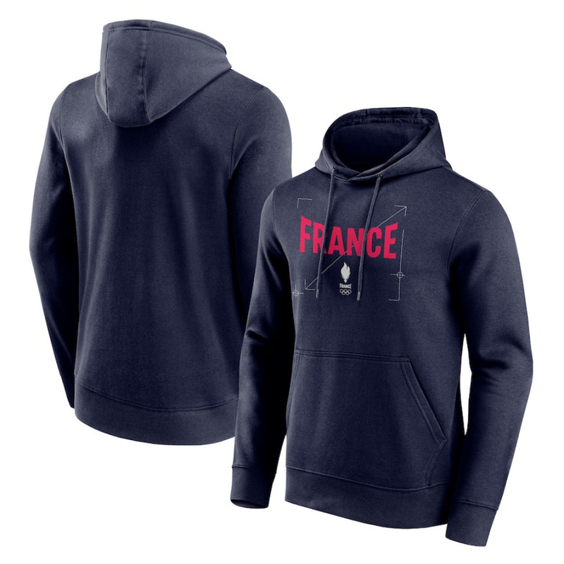Paris 2024 Olympics Hoodie Men's Team France Hoodie