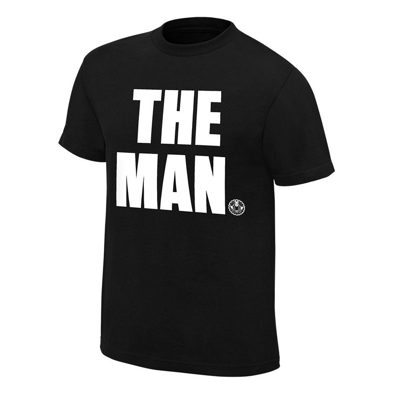 WWE Men's Graphic T-Shirt Becky Lynch "The Man" Top