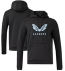 Rangers Football Men's Hoodie Castore Black Logo Hoodie