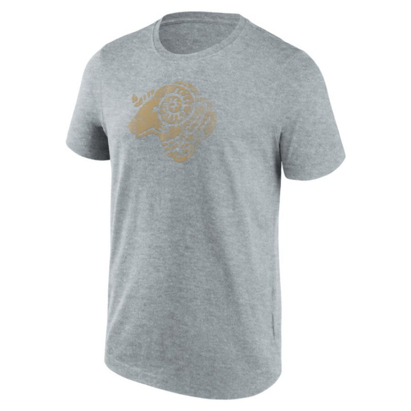 Derby County Football T-Shirt Men's Distressed Retro Crest Top