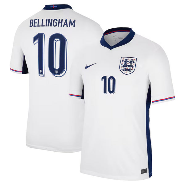 England Men's Football Shirt Nike Home Top - Bellingham 10