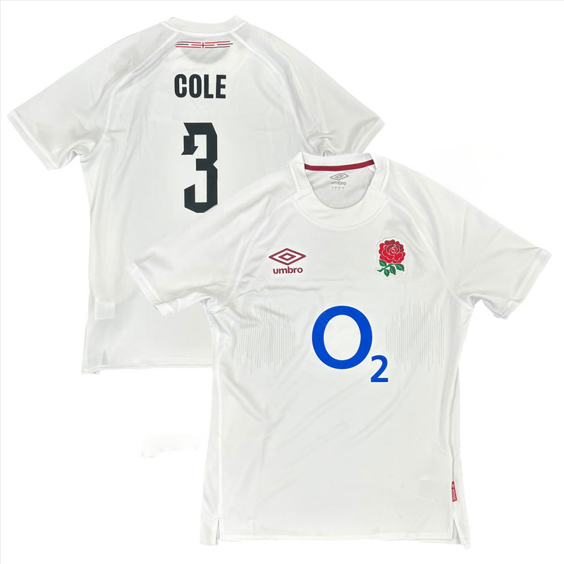 England Rugby Men's Shirt Umbro Home Jersey - Cole 3