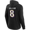 Baltimore Ravens Men's Hoodie NFL Black Top