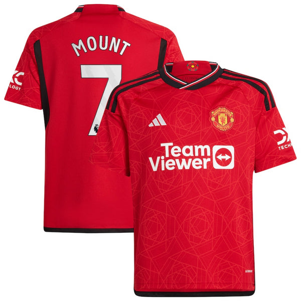 Manchester United Football Shirt adidas Home Top - Mount 7