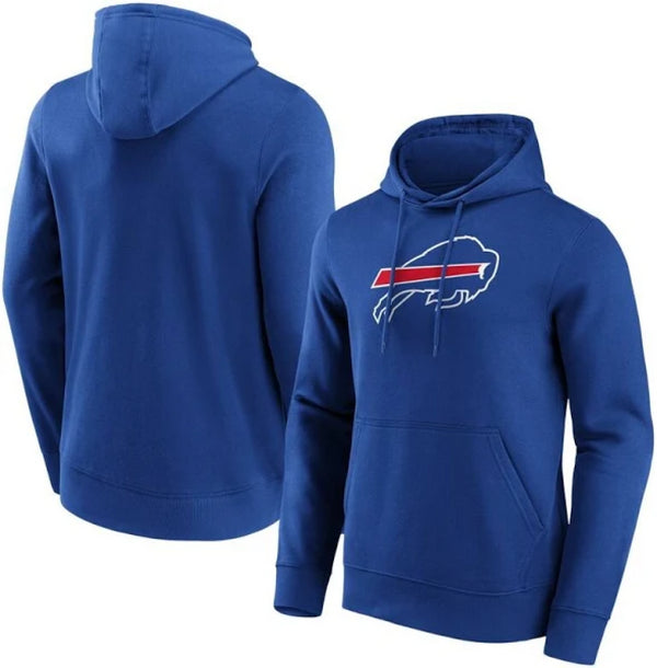 Buffalo Bills Men's Sweatshirt NFL Blue Mono Logo Top