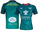 Scarlets Rugby Men's Jersey Castore Pro Away Remake SS T-shirt