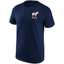 New England Patriots T-Shirt Men's NFL Navy Top