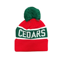 Lebanon Cedars Men's Beanie Rugby HardGear Bobble Hat