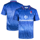 Chelsea Men's Football Shirt Score Draw Retro Top