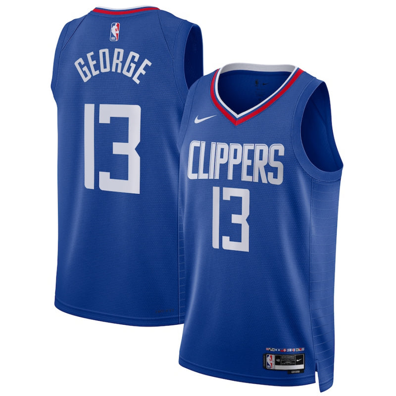 Los Angeles Clippers Jersey Men's NBA Nike Icon Top - George 13