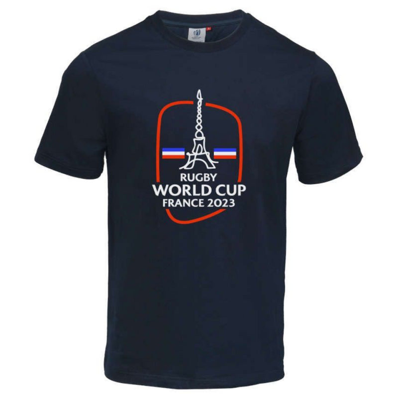 Rugby World Cup 2023 T-Shirt Men's France Eiffel Tower Top