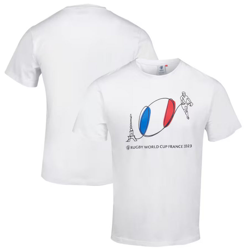 Rugby World Cup 2023 T-Shirt Men's France Player Top