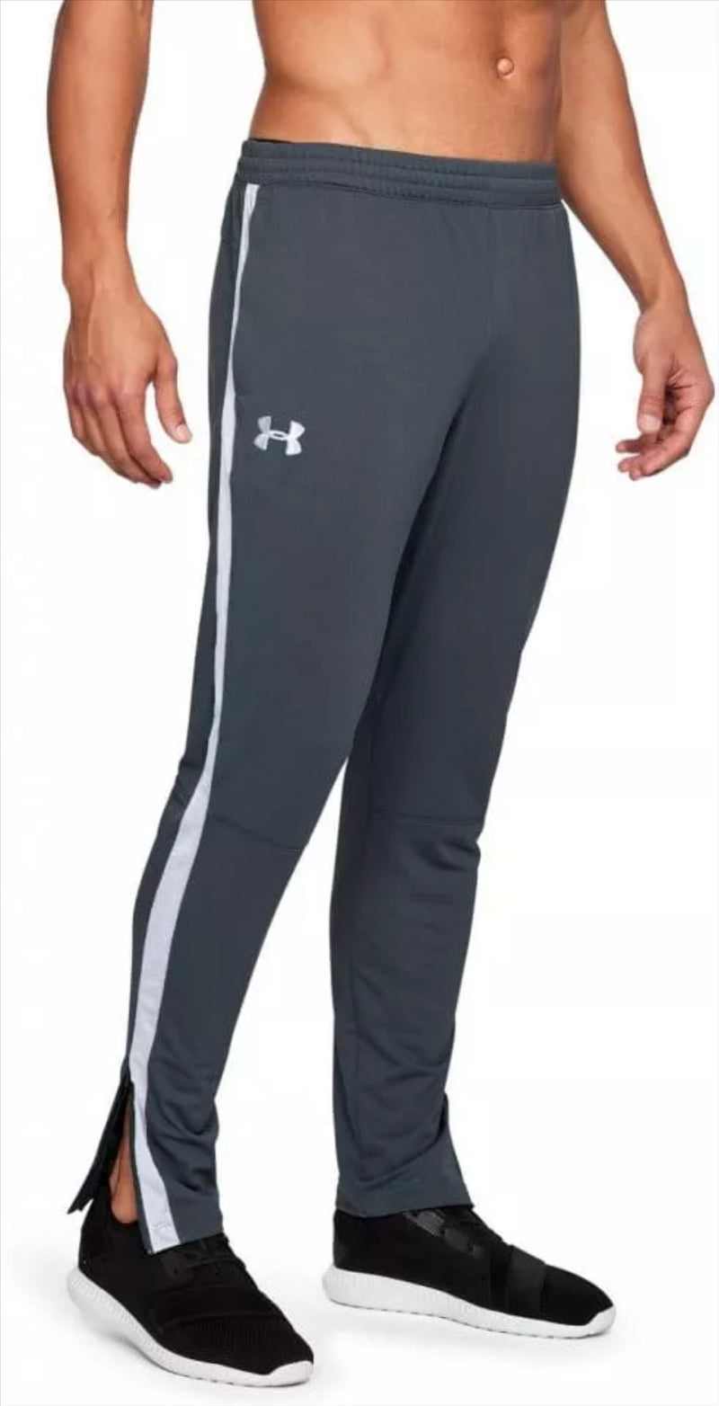 Under Armour Men's Joggers UA Sportstyle Pique Grey Track Pants