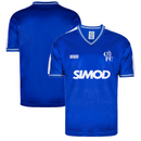 Chelsea Men's Football Shirt Score Draw Retro Top