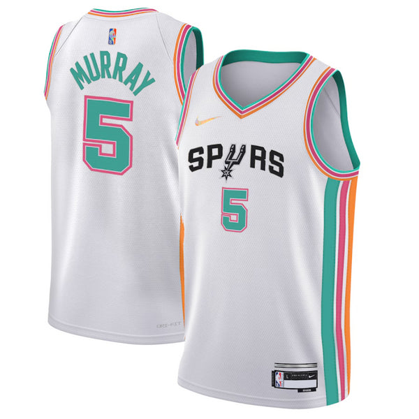 San Antonio Spurs Jersey Kid's Nike NBA City - Murray 5