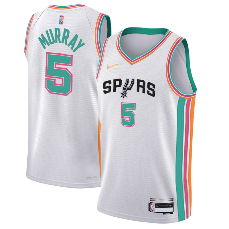 San Antonio Spurs Jersey Kid's Nike NBA City - Murray 5