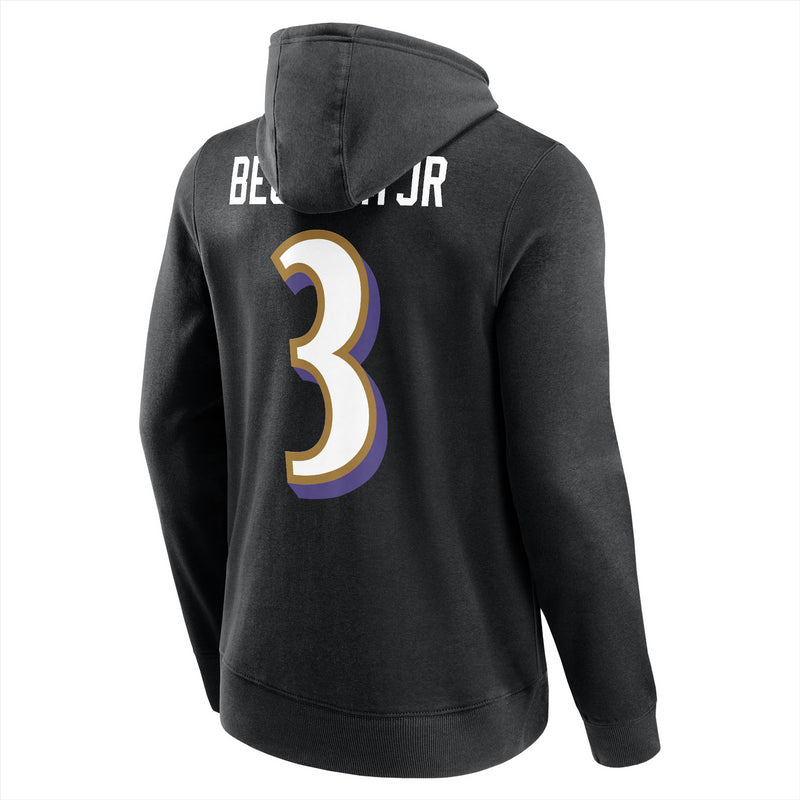 Baltimore Ravens Men's Hoodie NFL Beckham JR 3 Hoodie