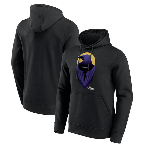 Baltimore Ravens Men's Hoodie NFL Illustration Graphic Hoodie