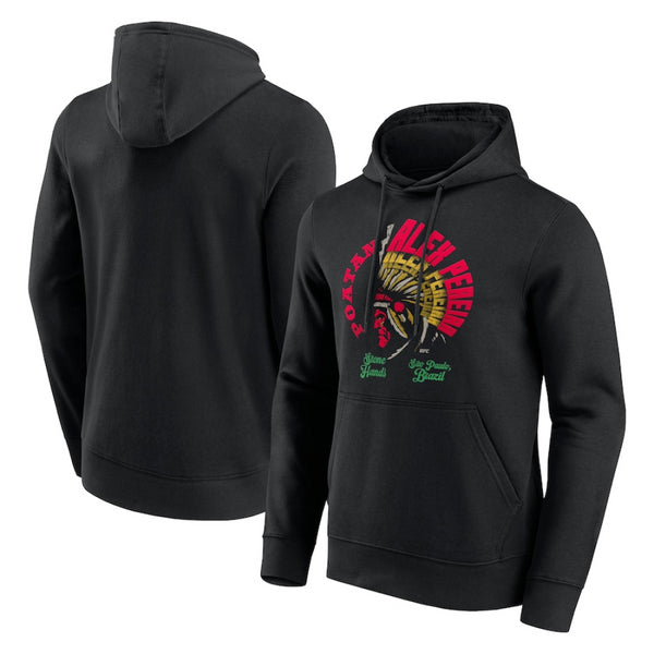UFC Alex Pereira Hoodie Men's Black Poatan Headdress Hoodie