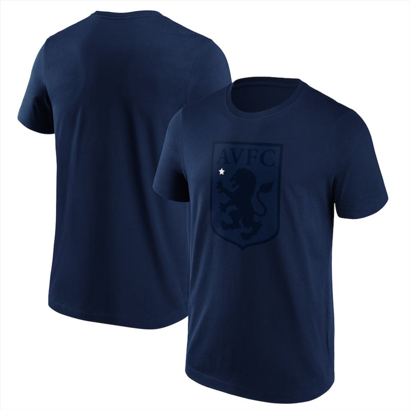 Aston Villa Football T-Shirt Men's Fanatics Tee Top