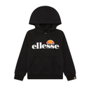 Ellesse Kid's Isobel Hoodie Black Logo Hoodie