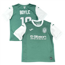 Hibernian Kid's Football Shirt Joma Home Top - Boyle