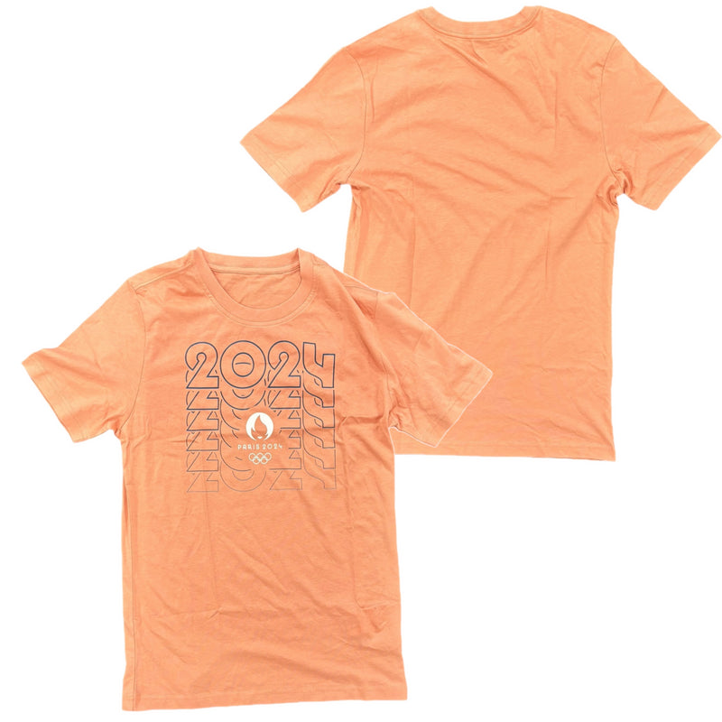 Paris Olympics 2024 T-Shirt Men's Overlay Graphic Top