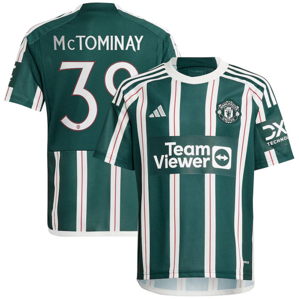 Manchester United Football Shirt adidas Away Top - McTominay