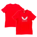Saracens Rugby SS T-Shirt Kid's Pro Player Castore Logo Top