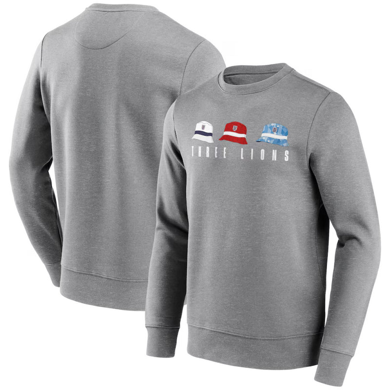 England Men's Graphic Sweatshirt Football Bucket On Tour Top