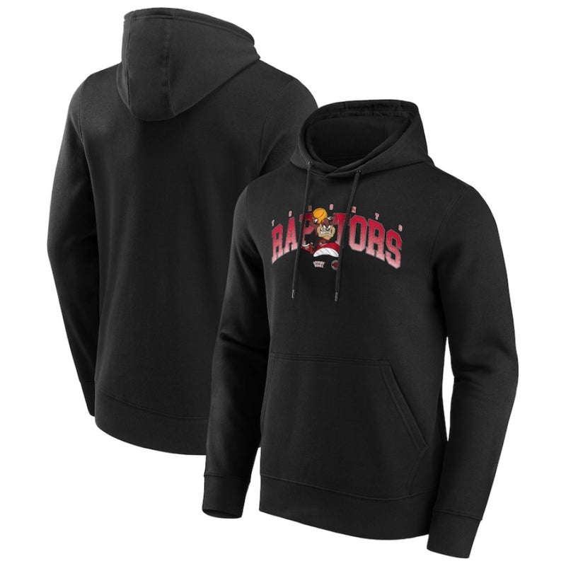 Toronto Raptors Men's Hoodie NBA Looney Tunes Taz Top