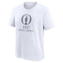 The Open Golf T-Shirt Kid's White Dimples Graphic Top