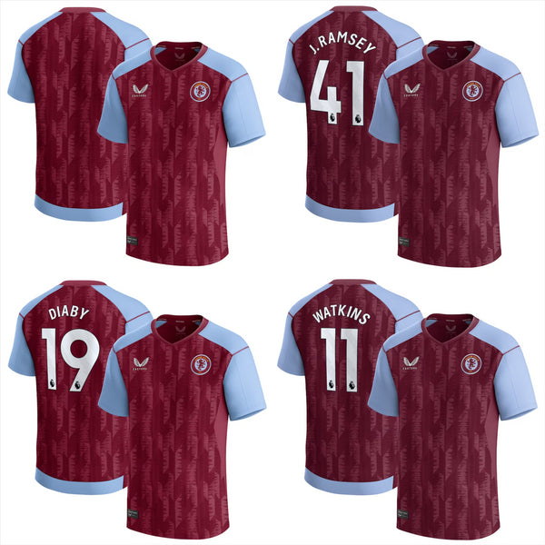 Aston Villa Kid's Football Shirt Castore Home 2023/24 Top