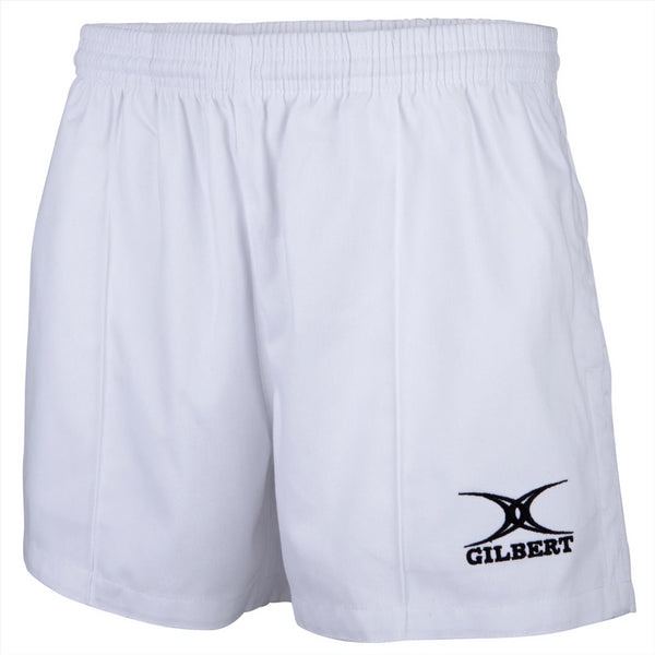 Gilbert Kid's Rugby Shorts Kiwi II White Shorts