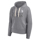 British & Irish Lions Hoodie Rugby Women's Grey Wordmark Hoodie