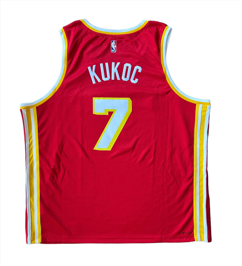 Atlanta Hawks NBA Jersey Men's Nike Icon Top - Kukoc 7