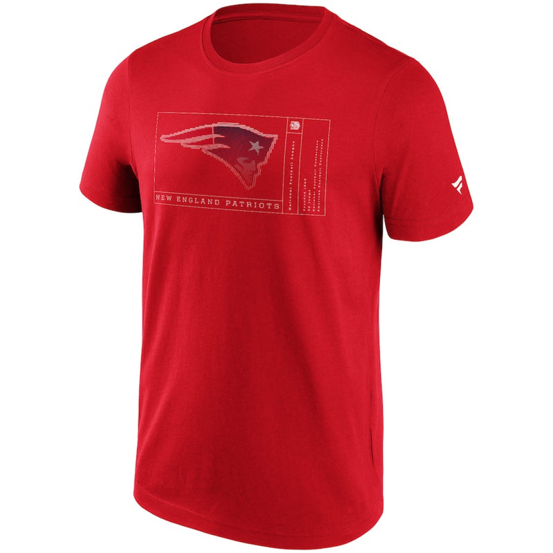 New England Patriots T-shirt Men's Facade Logo Top