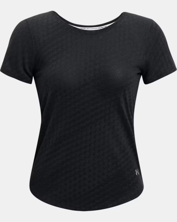 Under Armour Black T-Shirt Women's Gym Runclipse Top
