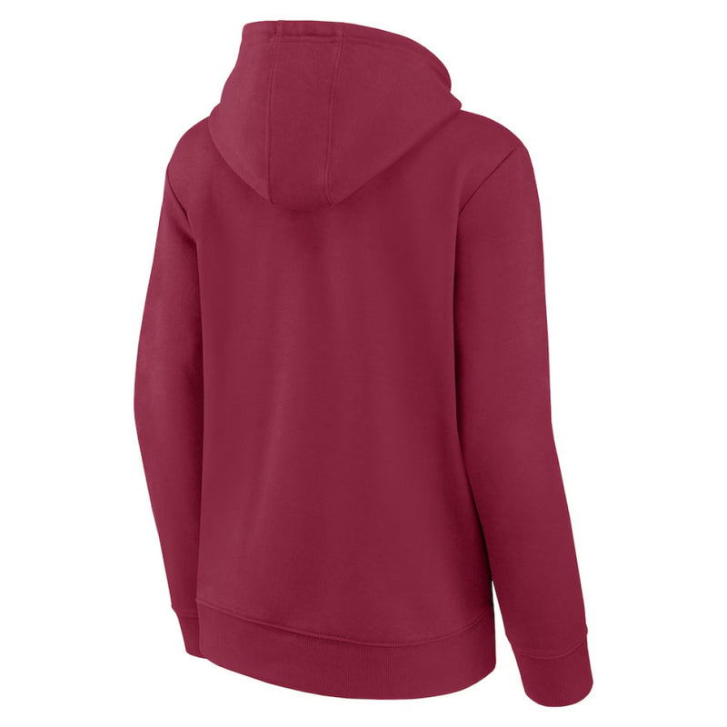 Aston Villa Women's Hoodie Football Claret Wordmark Hoodie