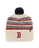 Boston Red Sox Bobble Hat Adult Natural 47 Brand MLB Baseball Hat