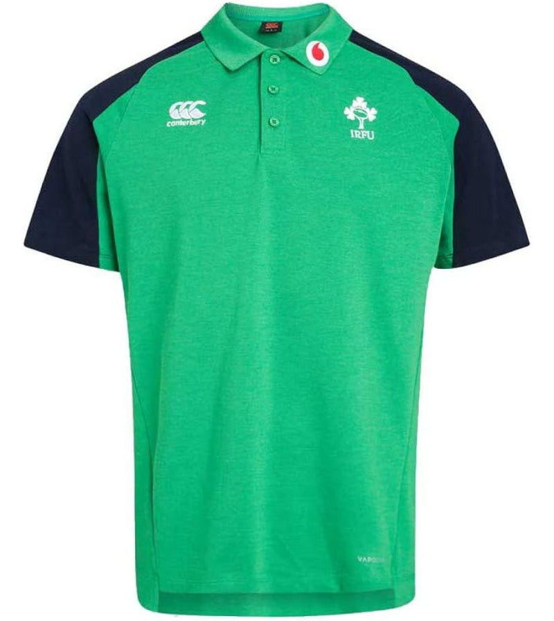 Ireland Rugby Men's Polo Canterbury Polo Shirt Top T-Shirt