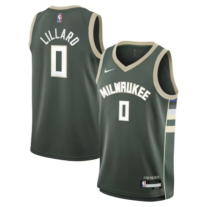 Milwaukee Bucks NBA Jersey Kid's Nike Basketball Shirt Top