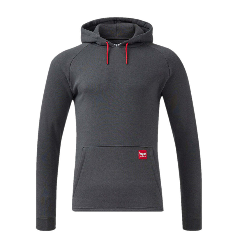 Scarlets Men's Rugby Hoodie Castore 23/24 Grey Fleece Hoodie